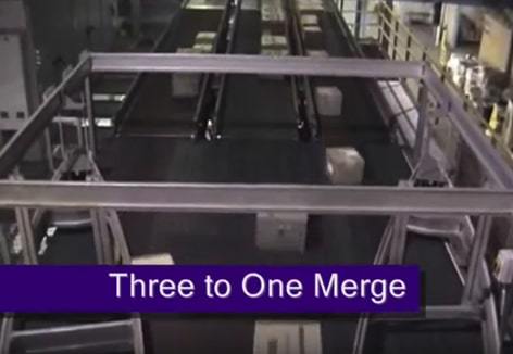 Three to one merge subsystem